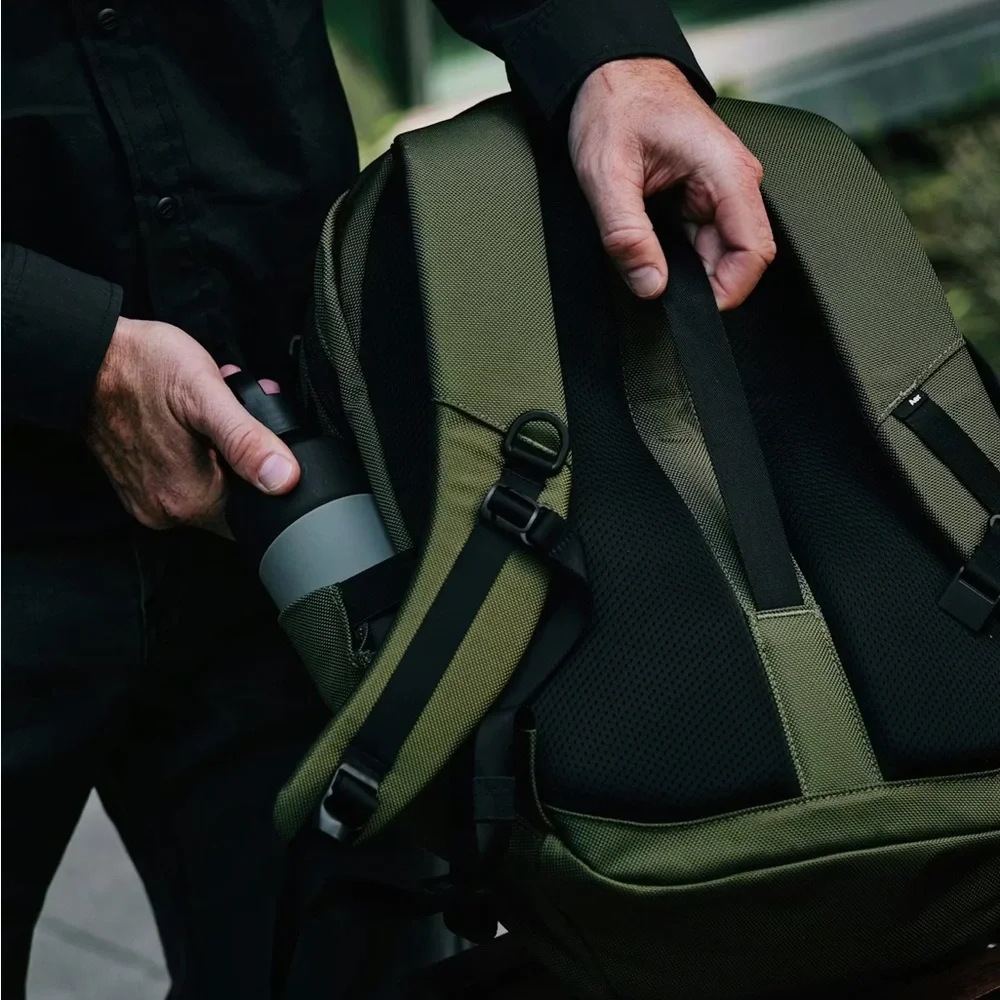 Aer City Pack (14L) Compact backpack in Huckberry Exclusive Ranger Green color - Picture 11 of 12